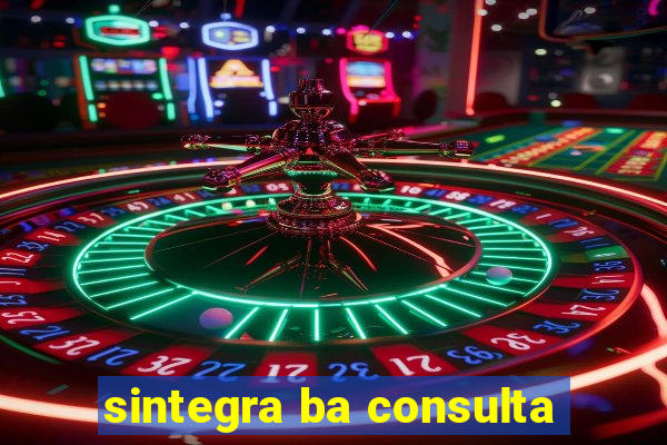 sintegra ba consulta